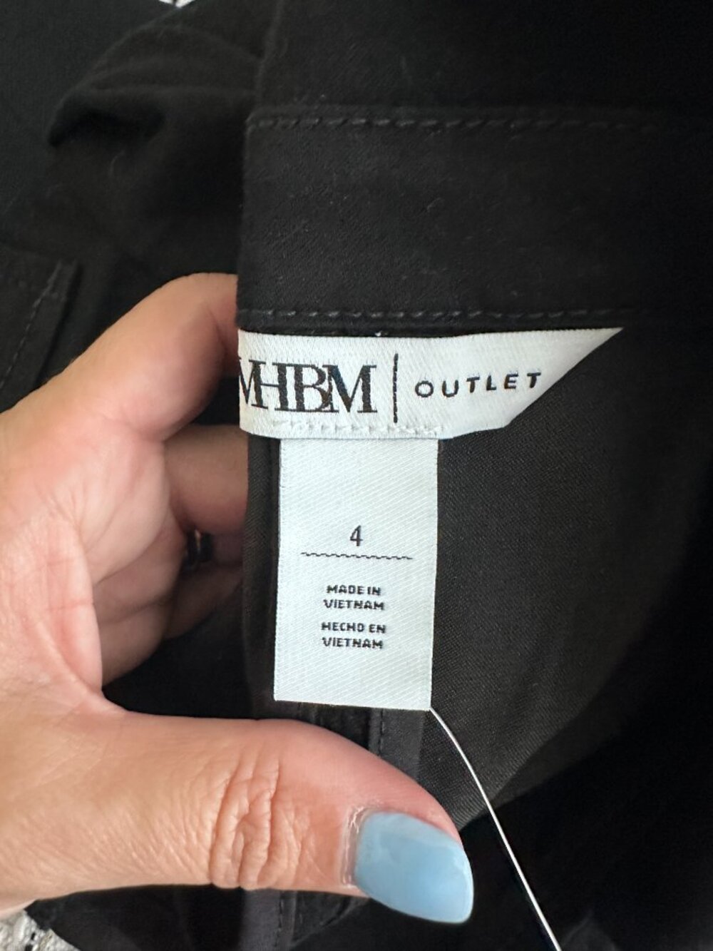 NWT White House Black Market Long Sleeve Zip Front Peplum Jacket Black #WHBM000 - Picture 6 of 9